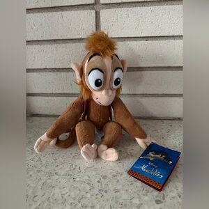 Disney Aladdin Abu Plush - Brown and Cream